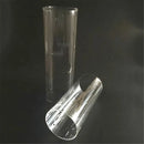 Axyaa Tall Glass Hurricane Lamp Shade with 3-Hole Candle Holder
