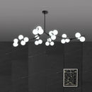 Axyaa Modern Indoor Pendant Lights LED Chandeliers for Living Room