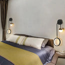 Axyaa Modern Minimalist LED Wall Lamp for Bedroom Stairwell Aisle