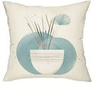 Axyaa Geometric Leaf Pattern Pillowcase for Bohemian Home Decor