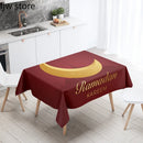 Axyaa Ramadan Kareem Decor Tablecloth - Waterproof & Stain Resistant