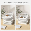 Axyaa Multi-Layer File Rack & Desk Organizer for Office, Bookshelf & Document Storage