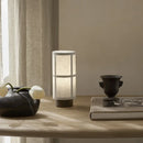 Axyaa Handmade Fabric Table Lamp LED Modern Bedroom Study Desk Light