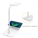 Axyaa LED Desk Lamp with Wireless Charger and USB Port