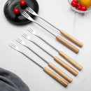 Axyaa Stainless Steel Fruit Cheese Hot Pot Dessert Salad Fork Set