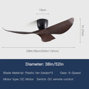 Axyaa 52" Industrial Ceiling Fan 3 Blades Vintage Style for Home or Office