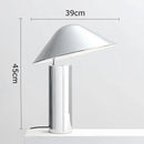 Axyaa LED Table Lamp: Minimalist Black Nordic Design for Bedroom Study Desk