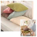 Axyaa Plush Cushion Cover for Home Decor - 40x40cm & 60x60cm Sizes