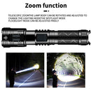 Axya XHP99 Waterproof Rechargeable Tactical Flashlight for Camping, Hiking & Emergencies