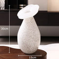 Axyaa Cloud Glass Vase Artificial Flower Decor Floral Shaped Desk Decoration