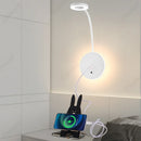 Axyaa LED Adjustable Angle Wall Lamp USB Charging Dimmable Reading Light
