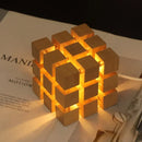 Axyaa Rubik's Cube LED Night Light - Home Decor & Gift