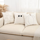 Pumpkin White Pillowcase for Halloween Decor by Axyaa