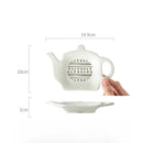 Axyaa Teapot Shape Dipping Sauce Dish - Alien Design - Creative Tableware