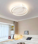 Axyaa Kids Bedroom Ceiling Fan with Modern LED Light and Remote Control