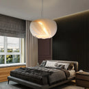 Axyaa Modern White Acrylic Chandelier for Elegant Spaces