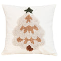 Nordic Circle Tufted Tree Pillowcase - Axyaa Brand