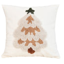 Nordic Circle Tufted Tree Pillowcase - Axyaa Brand