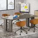 Axyaa 6FT Conference Table: Rectangular Meeting Table for 6 - Boardroom Seminar Table