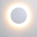 Axyaa Round Aluminum Outdoor Waterproof Wall Lamp for Garden, Porch, and Balcony