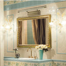 Axya Copper Wall Lamp LED Mirror Light for Modern Bathroom Decor