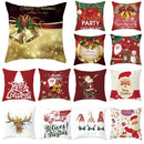 Axyaa Christmas Cushion Cover 2022: Merry Decorations, Navidad, Noel, Xmas Gifts, Happy New Year 2023