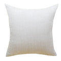 Axyaa Soft Corduroy Cushion Cover Striped Throw Pillow Case for Home Decor