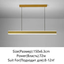 Axyaa Minimalist LED Chandelier for Home Villa Living Room Lighting