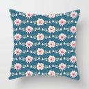 Axyaa Watercolor Cactus Flower Pillow Case 45x45cm