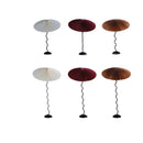 Axyaa Pleated Fabric LED Floor Lamp for Modern Living Room Decor