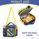 Kids Lunch Bag Axyaa - Insulated Lunch Box for Boys and Girls - Keep Food Fresh