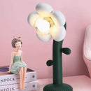 Axyaa Silica Gel Flower Floor Lamp Cartoon Nightlight for Home Decor