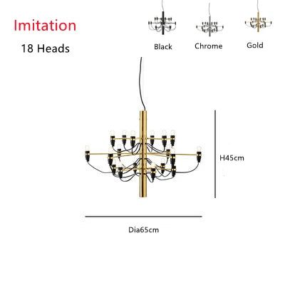 Axyaa 2097 Chandelier Pendant Lights - Stylish Lighting Fixture for Home and Hospitality