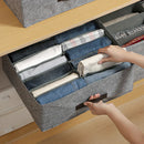 Axyaa Clothes Storage Organizer Box: Thickened Pants, Sweater, T-Shirt System
