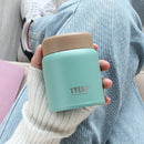 Axyaa Mini Stainless Steel Thermal Lunch Box - Leak-Proof Vacuum Flask