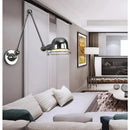 Axyaa Adjustable Wall Lamp Modern Rocker Design LED Light Bedroom Decor