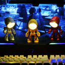 Axyaa Hero Police Mini LED Desk Lamp Cute Cartoon Night Light Ornament