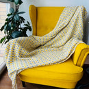 Axyaa Nordic Knitted Sofa Blanket: Cozy Home & Office Warmth