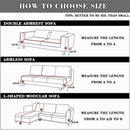 Axyaa Chenille Sofa Cover: Universal, Anti-Slip, Comfy, All Season, Living Room Decoration