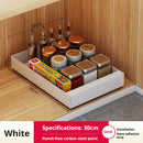 Axyaa Under Sink Storage Rack Kitchen Organizer with Slide Rails