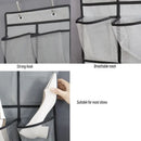 Axyaa Over the Door Shoe Organizer with Large Mesh Pockets