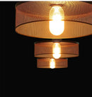 Axyaa Industrial Loft Cement Pendant Lamps Wrought Iron Lampshade E27 LED Vintage Lighting