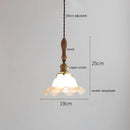 Axyaa Butterfly Ceramic Copper LED Pendant Lamp - Modern Nordic Hanglamp