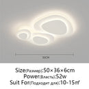 Axyaa White LED Ceiling Light for Home Indoor Living Dining Kitchen Bedroom