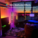 Axya RGB Corner Floor Lamp: Dimmable Smart LED Mood Light for Bedroom