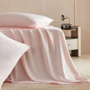 Axyaa Mulberry Silk Flat Bed Sheet – Ultra Soft Luxury Top Sheets Bed Linen