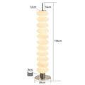 Axyaa Gourd LED Floor Lamp White Nordic Design Living Room Bedroom Standing Lamp