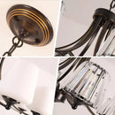 Axyaa Crystal Golden Pendant Lights - Modern Minimalist American Light Luxury Fixtures