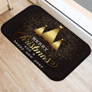Axyaa Christmas New Year Home Entrance Non-Slip Floor Mat