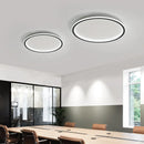 Axyaa Ultra Thin LED Ceiling Light: Modern Rectangular Living Room Lighting Fixtures